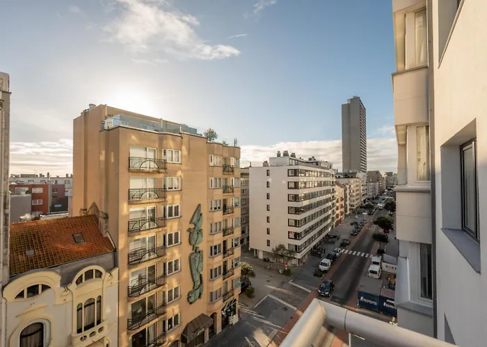 公寓 Bright Modern With Balcony 奥斯滕德